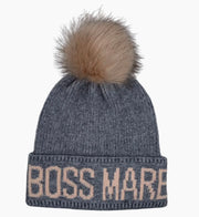 Boss Mare Pom Beanie