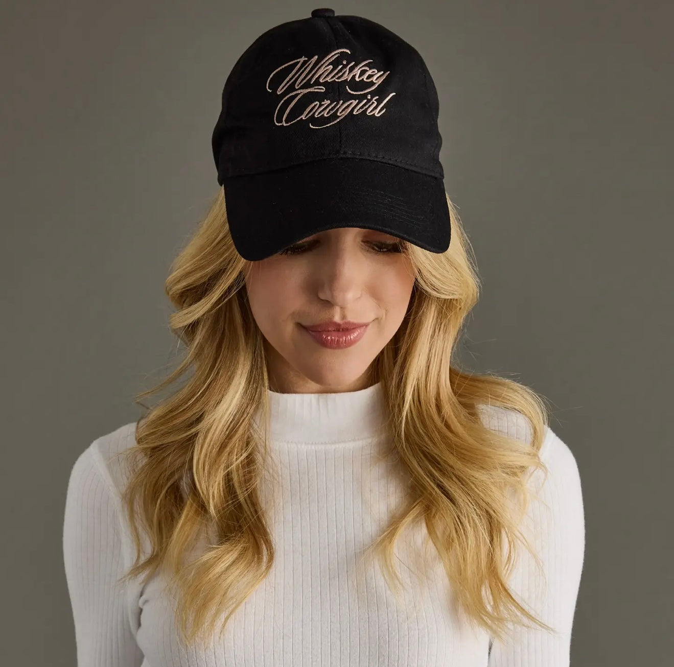 Whiskey Cowgirl Baseball Cap