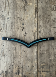 Turquoise Passion Luxe Quick Snap Browband