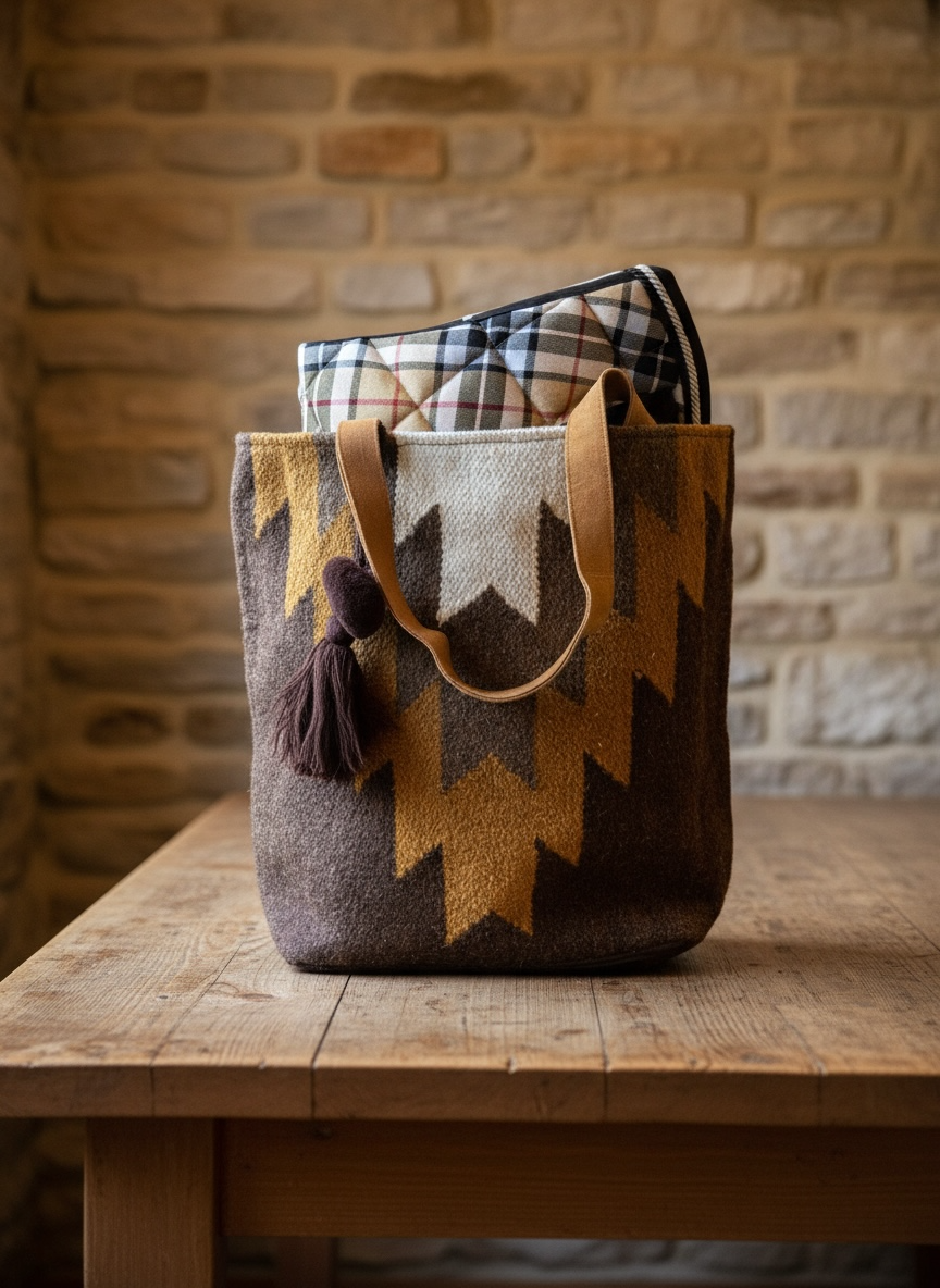 Rustic Barn Tote - various colors