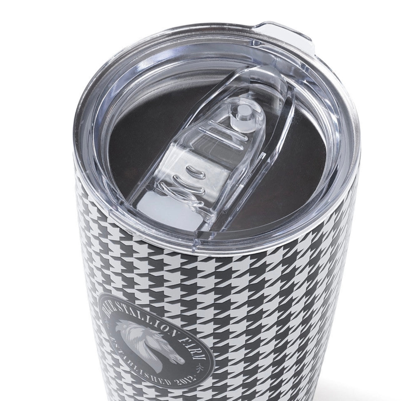 Houndstooth Tumbler by Blue Stallion Farm