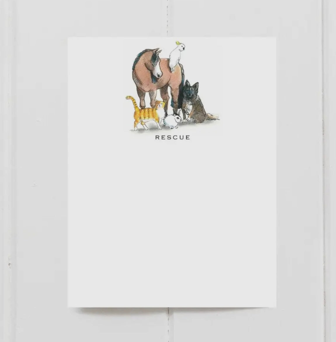 Rescue Animals - Notecard Set