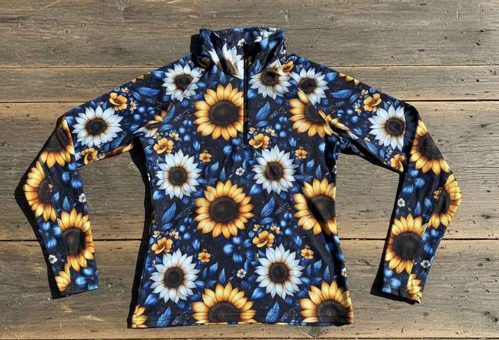 Sunflower Quarter Zip sun shirt