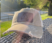 Bulldog Butt Distressed Baseball Hat for Dog Lovers - Perfect Bulldog Butt Baseball Hat