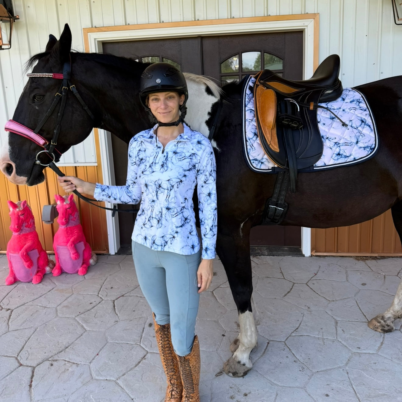 Blue Smoke Quarter Zip