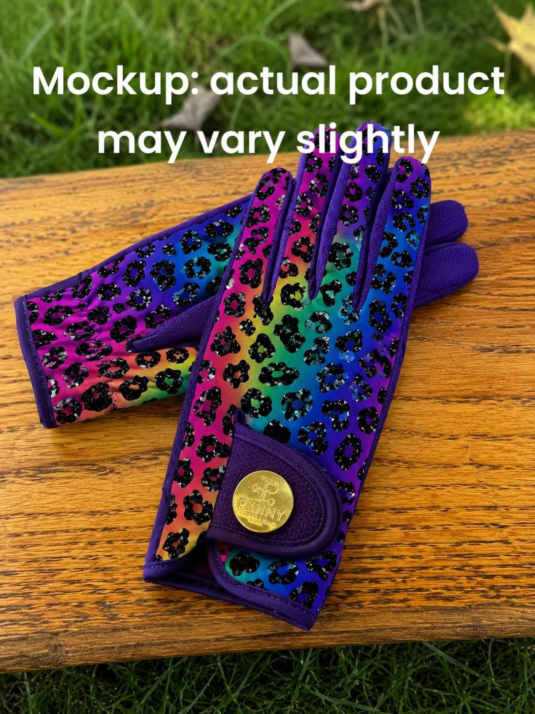 Rainbow Leopard Motiongrip Performance Gloves