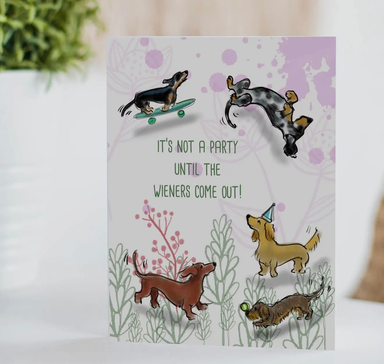 Doggy Birthday Card