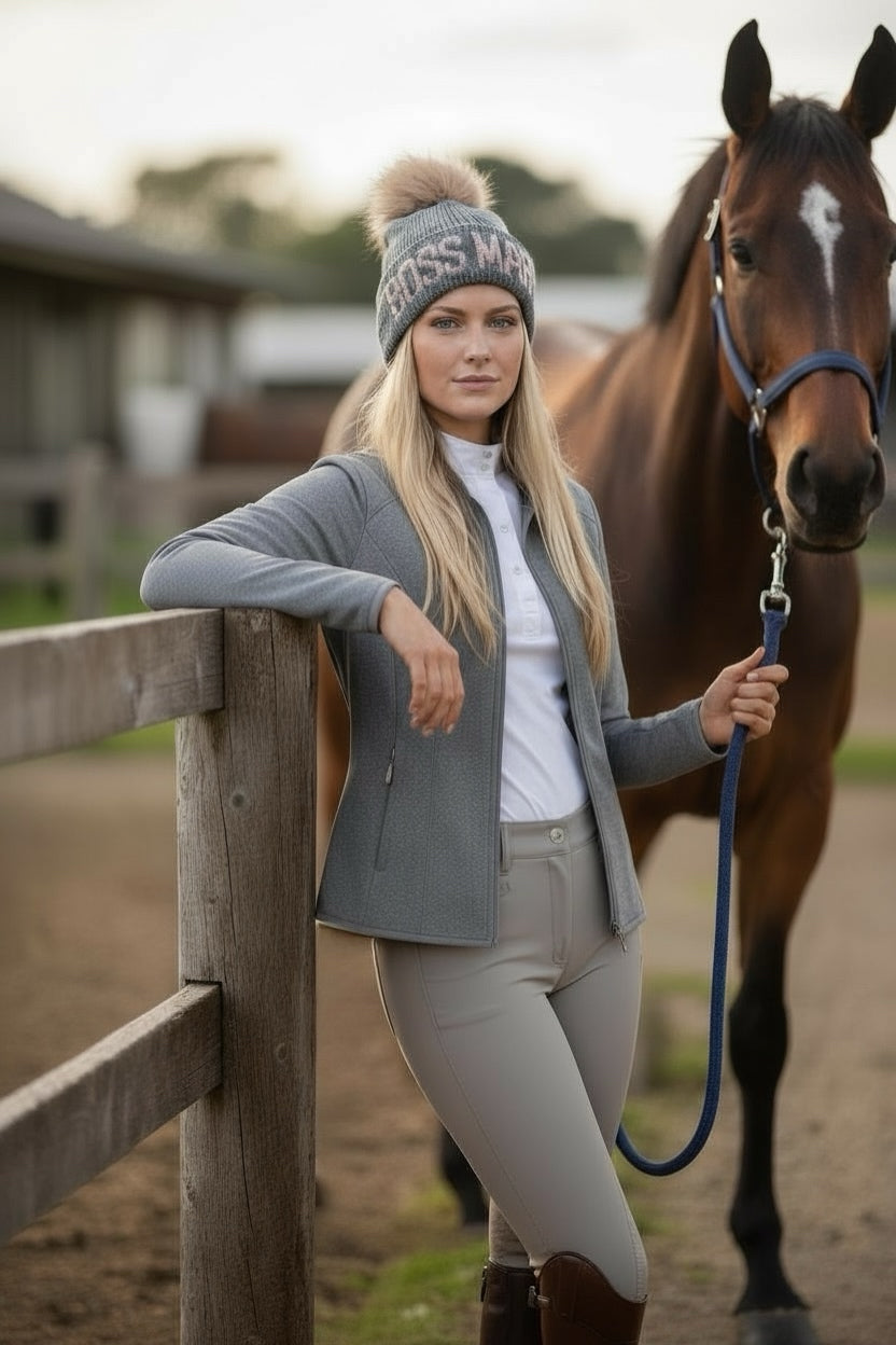 Boss Mare Pom Beanie