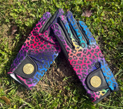 Rainbow Leopard Motiongrip Performance Gloves