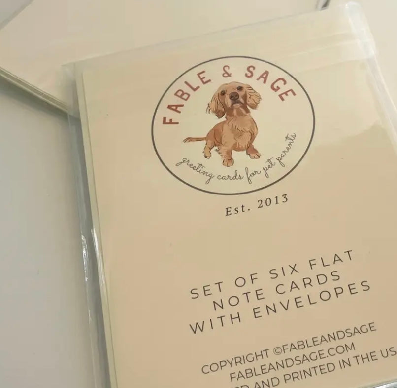 Rescue Animals - Notecard Set