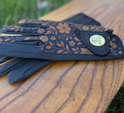 Motionfit Grip Performance Gloves - Onyx Bloom