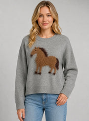 Shaggy Horse Sweater