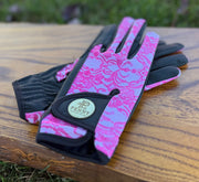Motionfit Performance Grip Gloves - Pink Lace