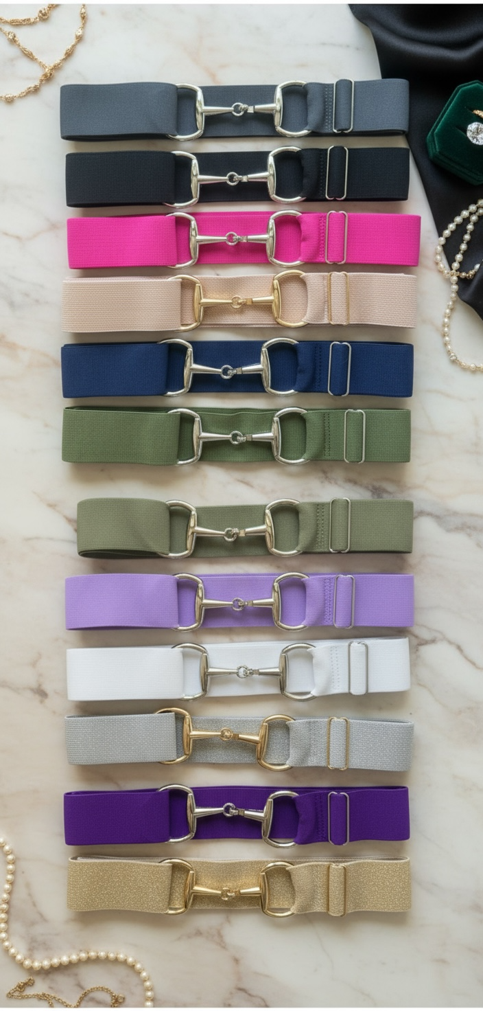 Elastic Chiq Snaffle Bit Belt