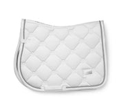 Equestrian Stockholm White Perfection with Silver Trim Jump Pad