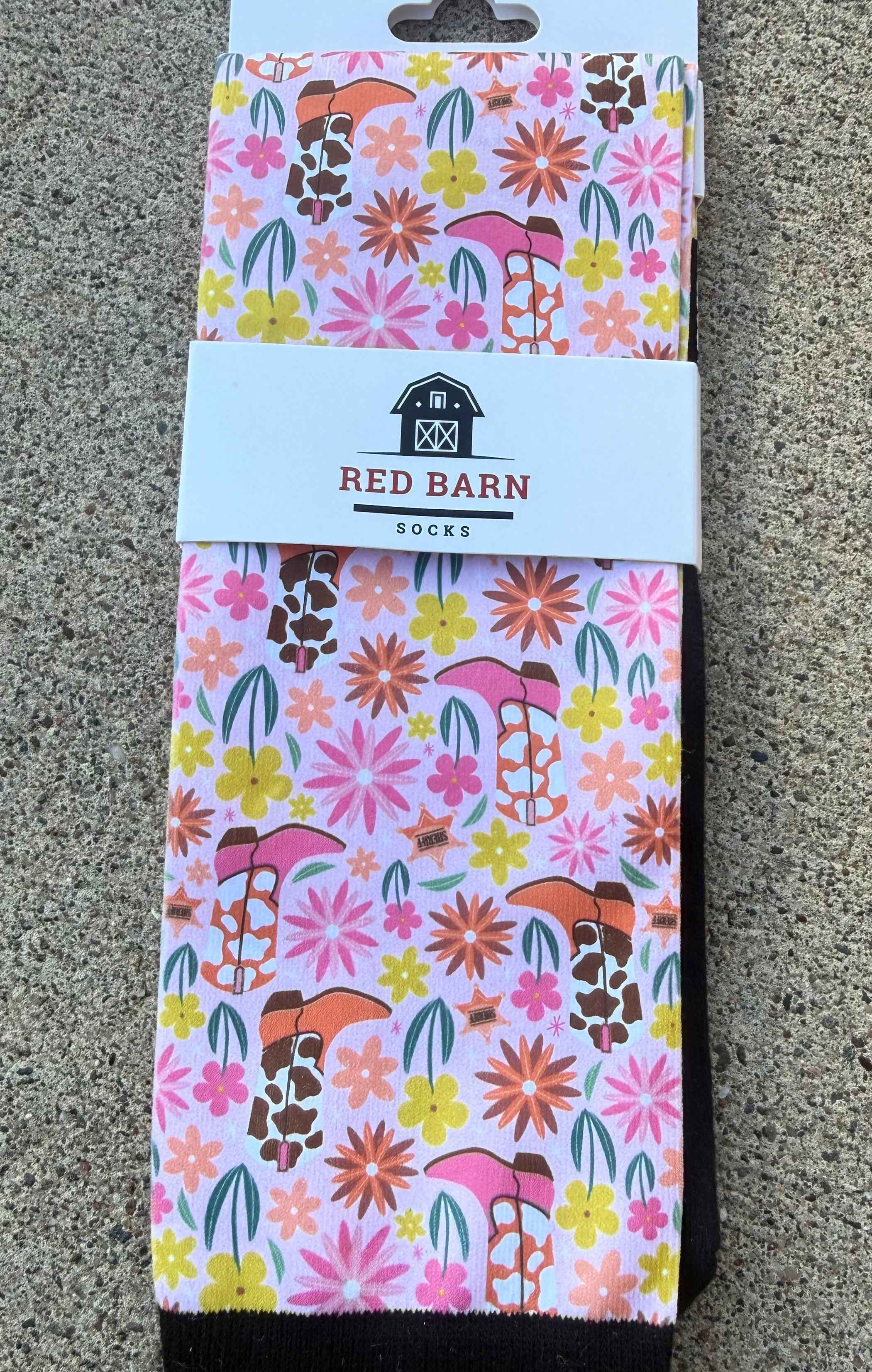 Red Barn Socks!