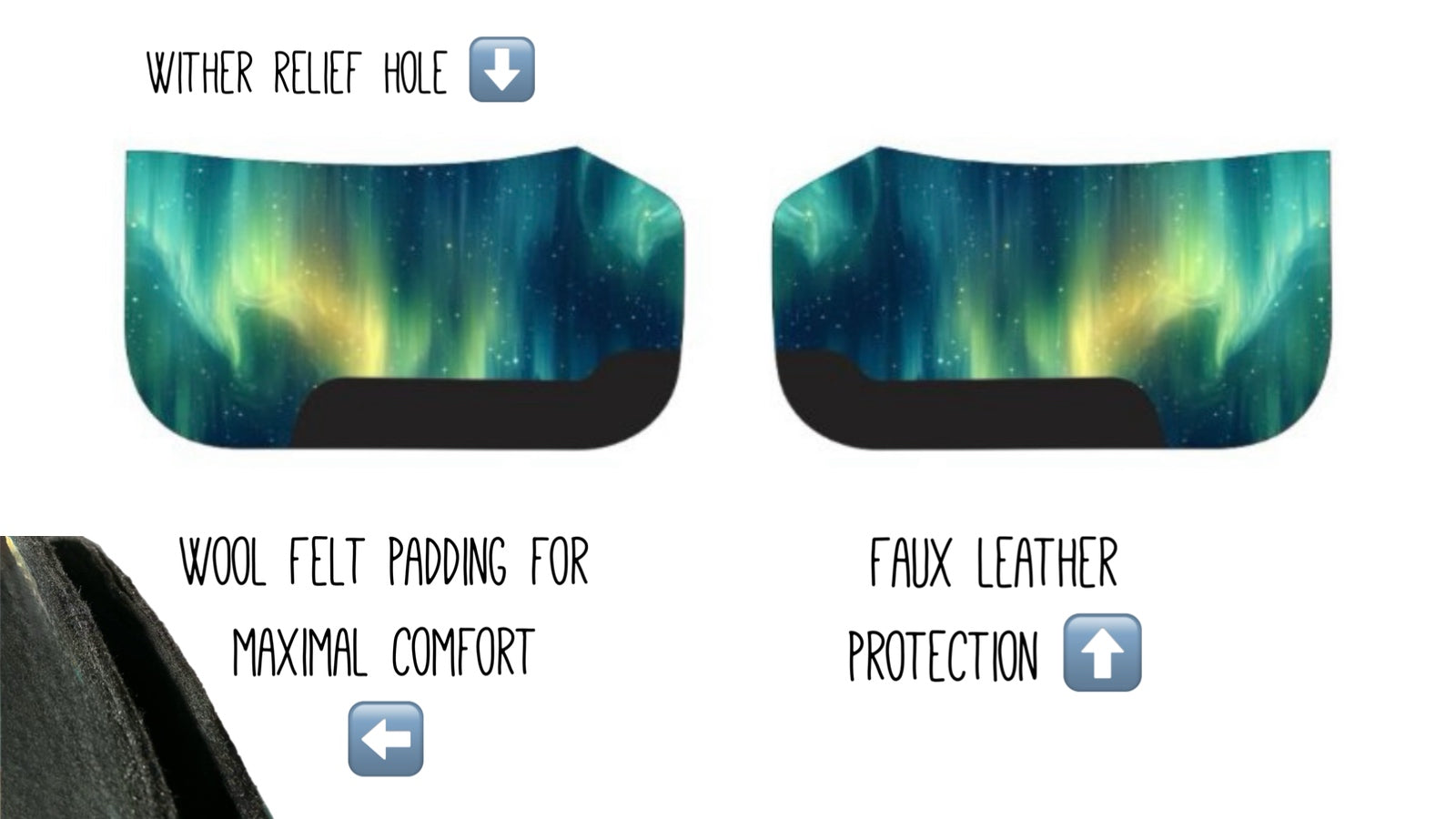 Aurora Western Wool Pad