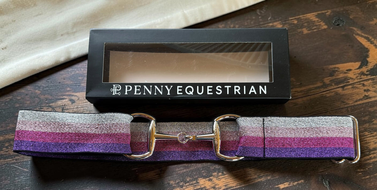 Penny Equestrian Adjustable Snaffle Belts
