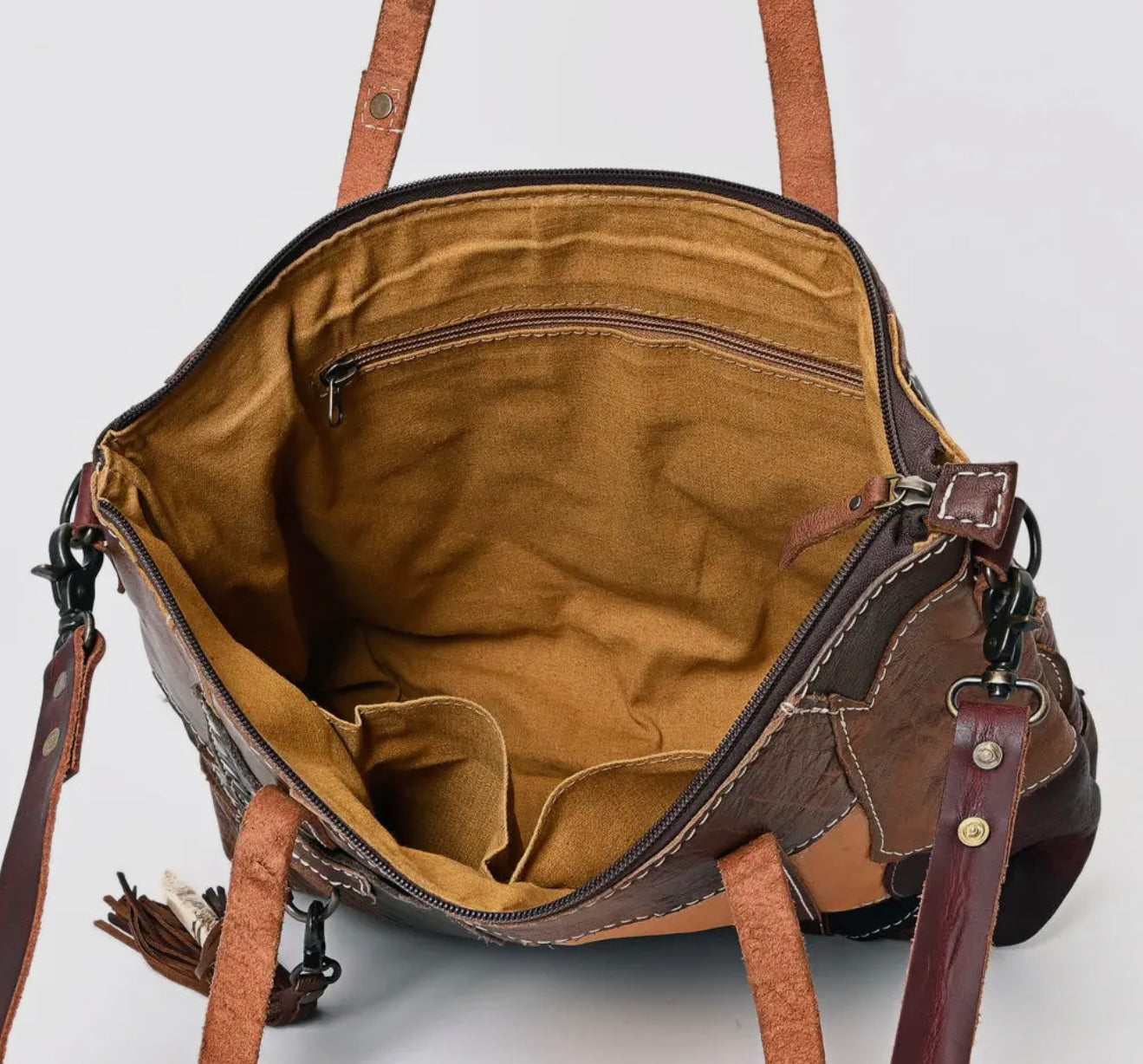 American Darling Handcrafted Leather Handbag/Tote Bag