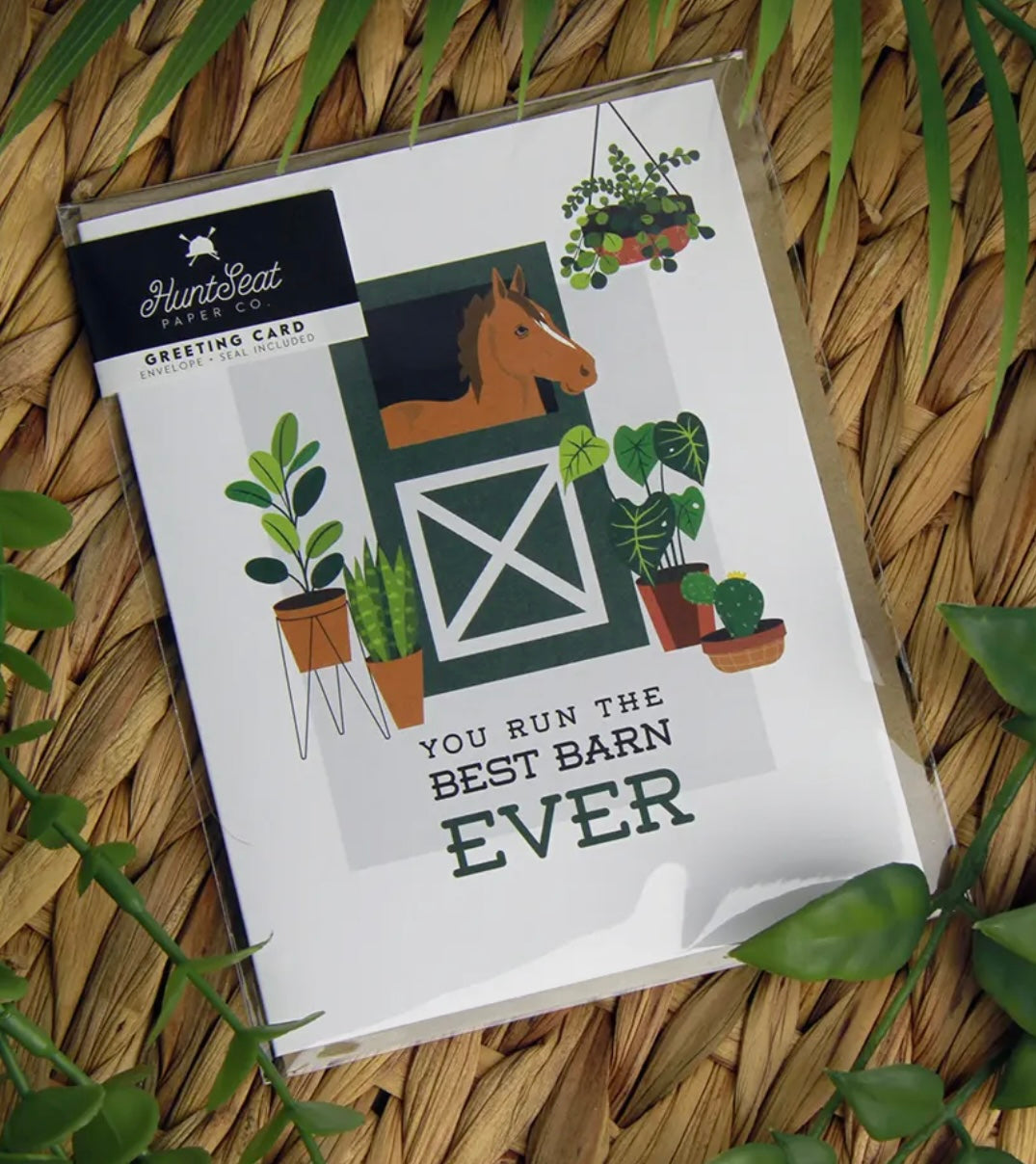 Equestrian Card - Best Barn