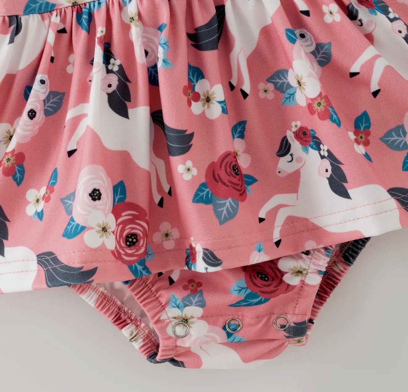 Ponies & Roses Romper