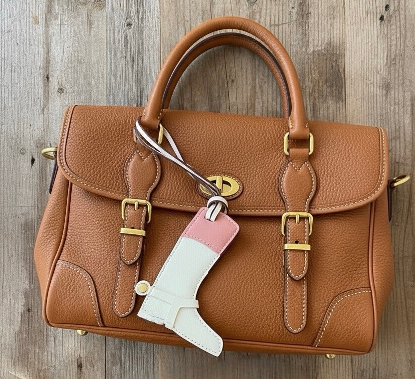 English Boot Keychain/Bag Charm