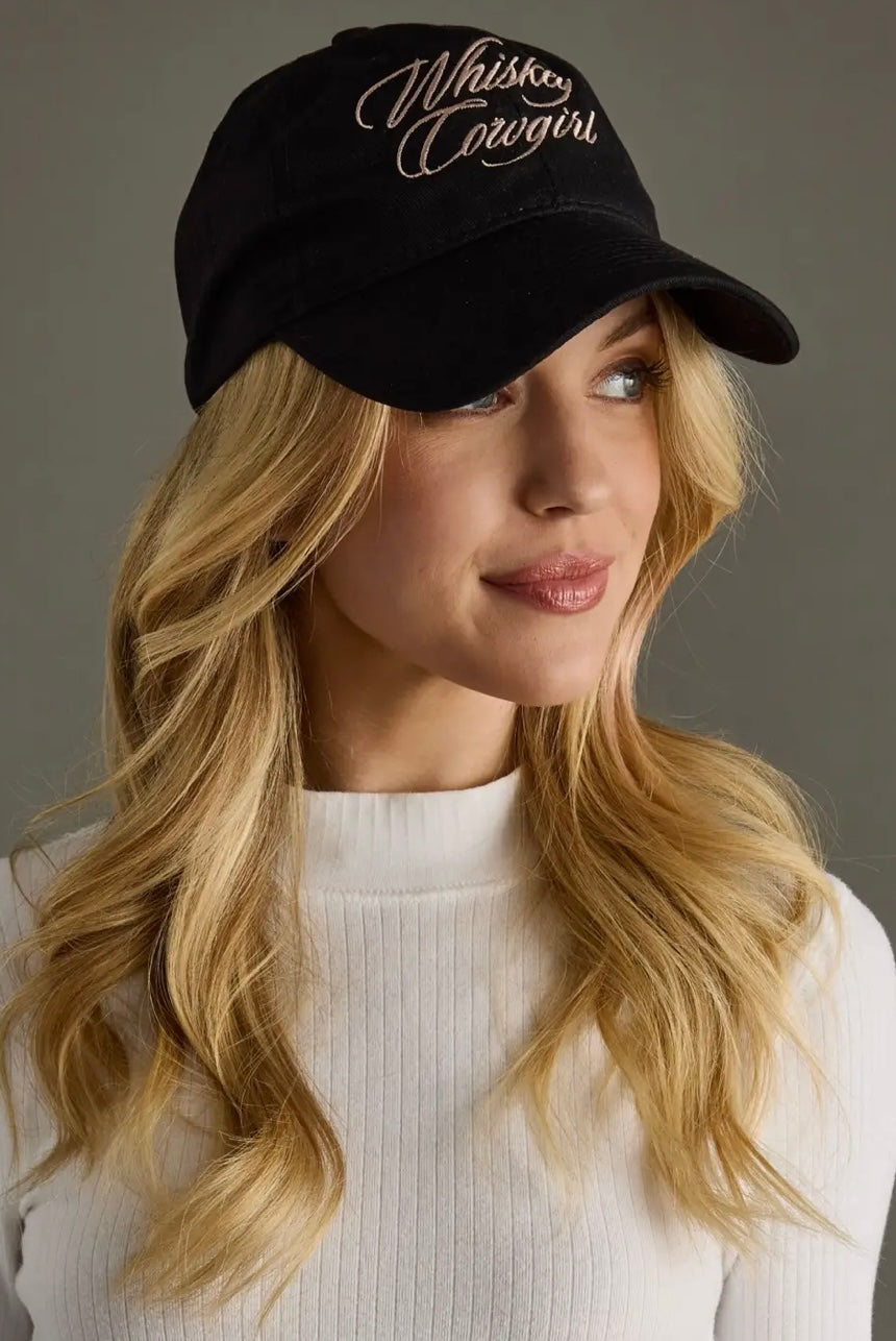 Whiskey Cowgirl Baseball Cap