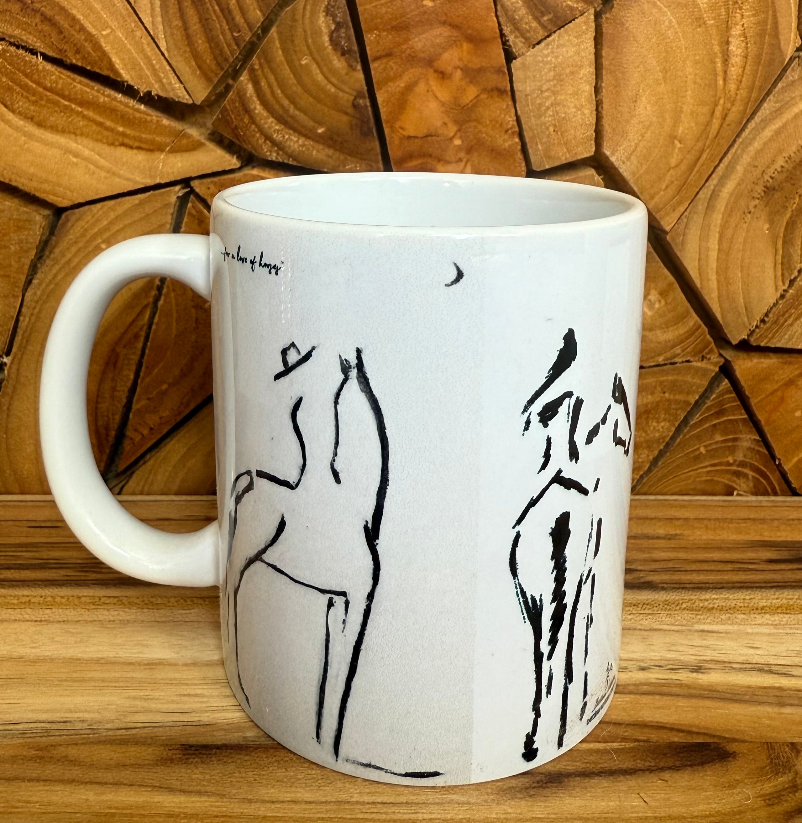 Horse Girl Mug by Bettina Norton