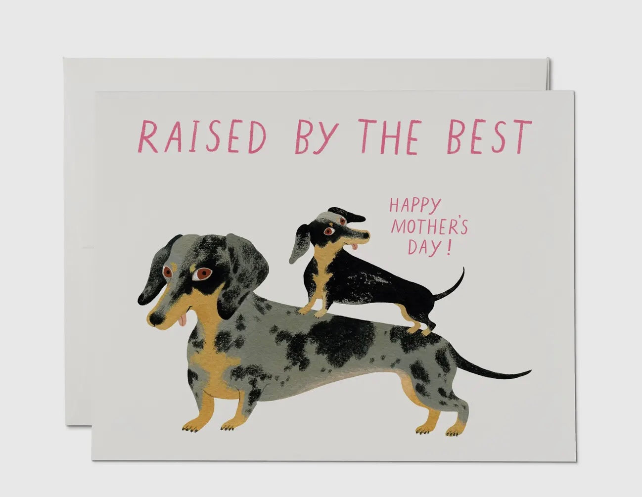 Raised by the Best Mother’s Day Card