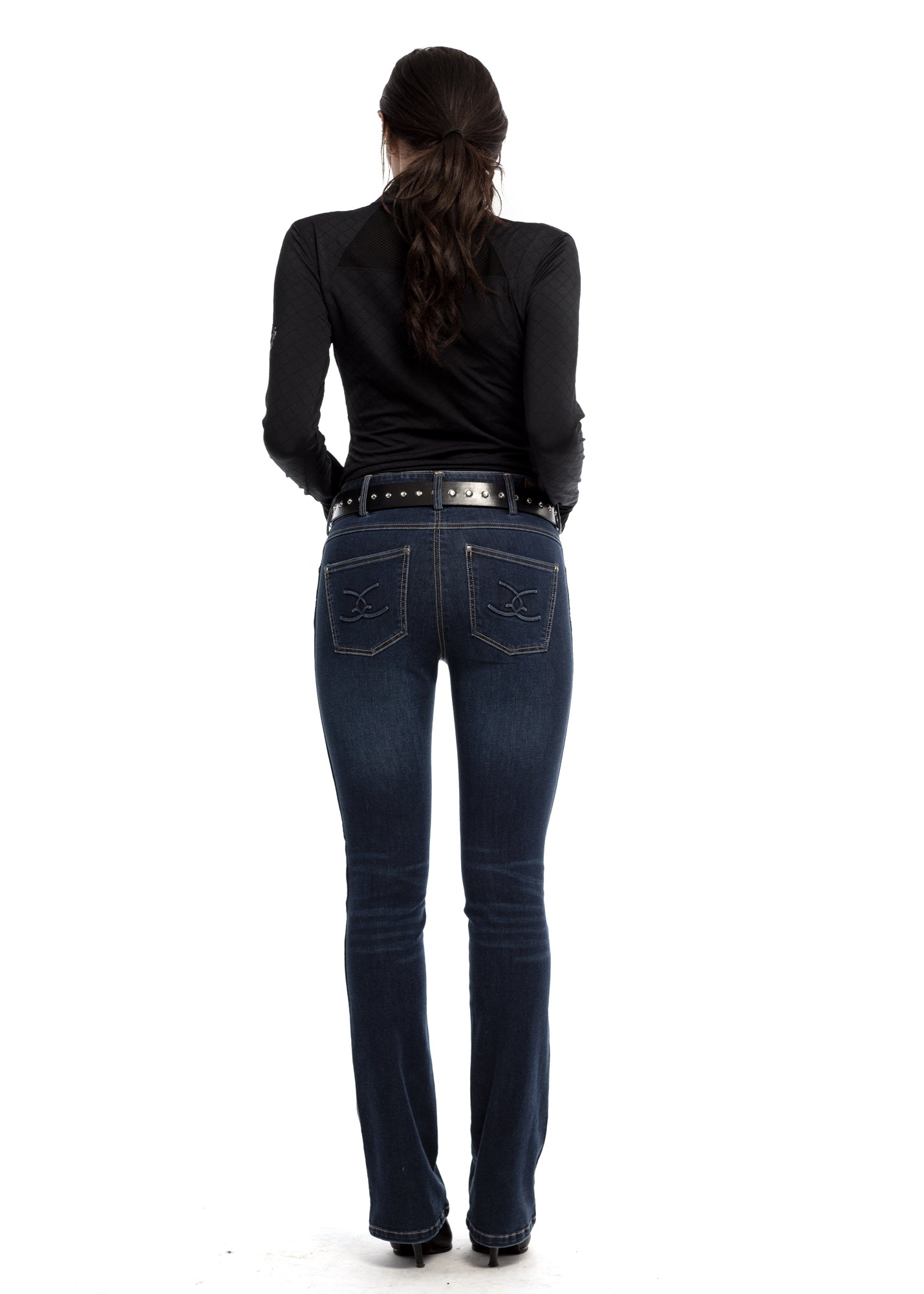 Equestrian Bootcut Jeans