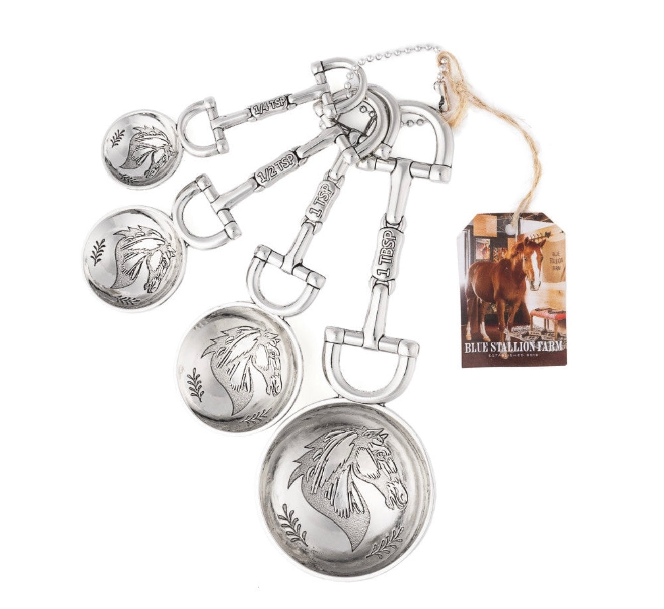 Equestrian Measuring Spoons