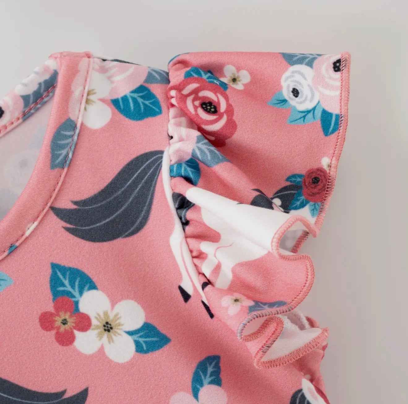 Ponies & Roses Romper